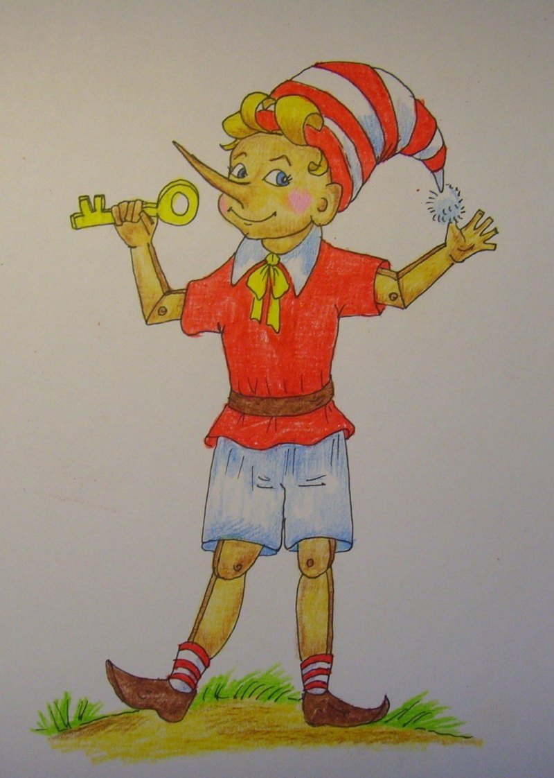 Золотой ключик из сказки Буратино