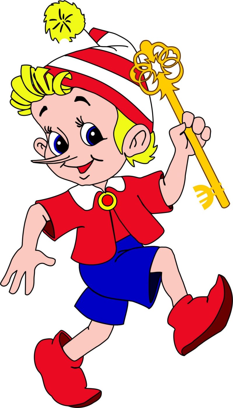 Сказочные персонажи Буратино