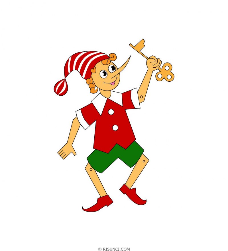 Сказочные герои Буратино