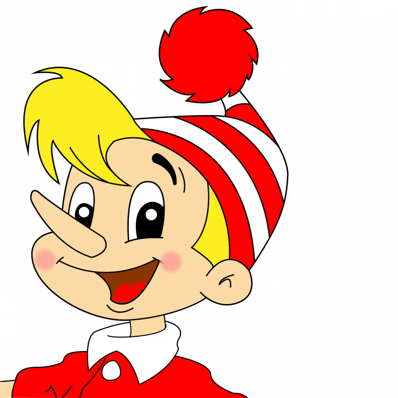 Папа Карло рисунок