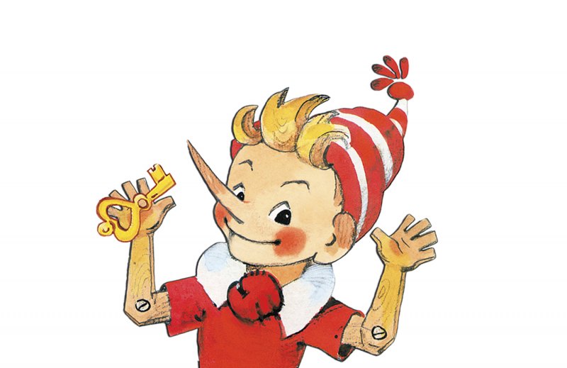 Леонид Владимирский иллюстрации Буратино