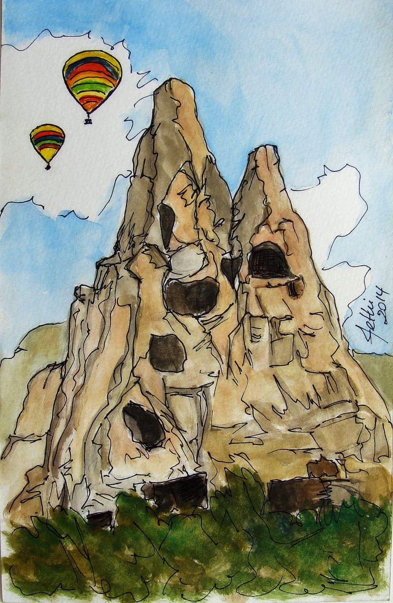 Каппадокия картина