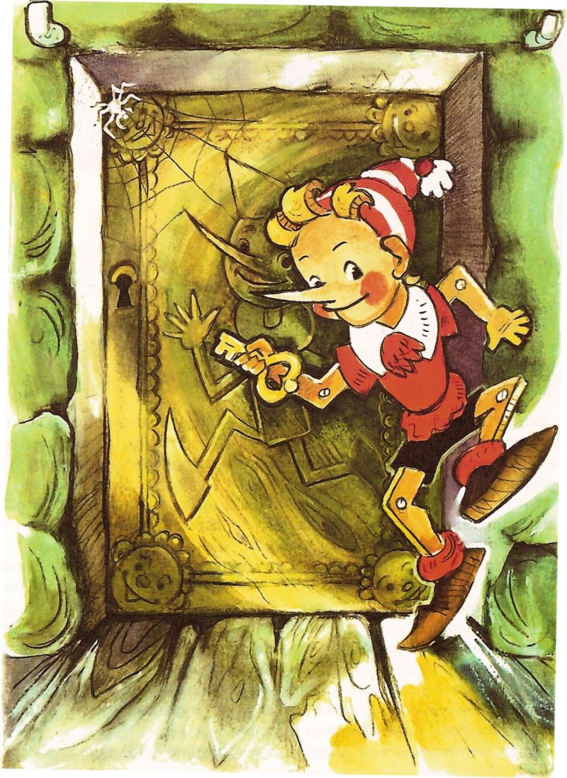 Рисование Буратино