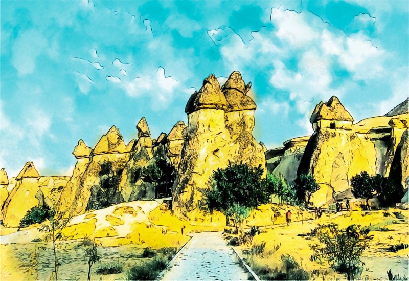 Каппадокия Графика