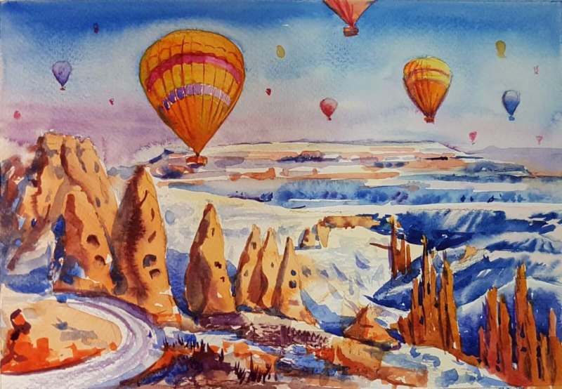 Каппадокия картина