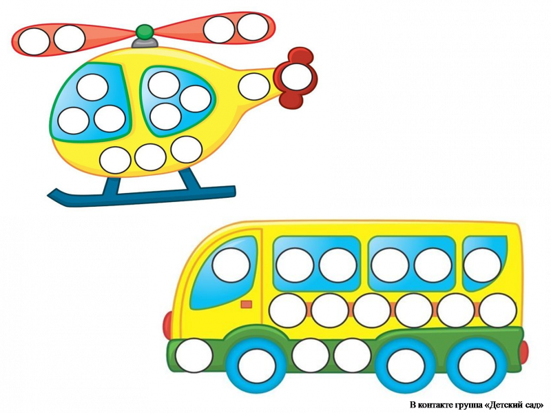 Елка для пальчикового рисования