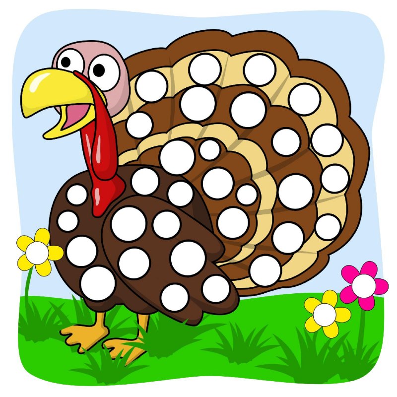 Раскрашивание пластилином