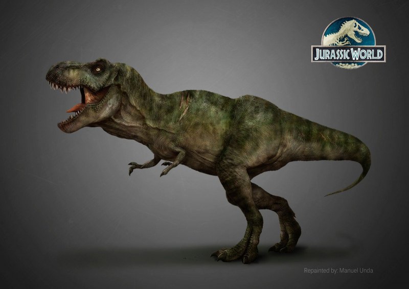 Тираннозавр рекс мир Юрского периода