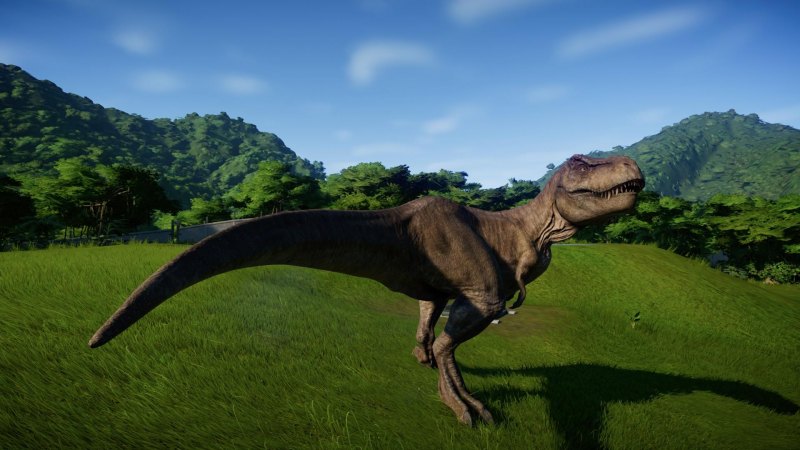 Jurassic World Evolution Тираннозавр рекс