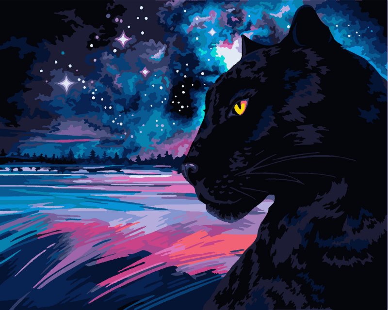 Пантера морда