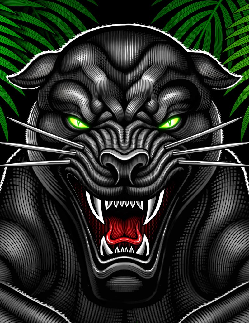 Пантера портрет