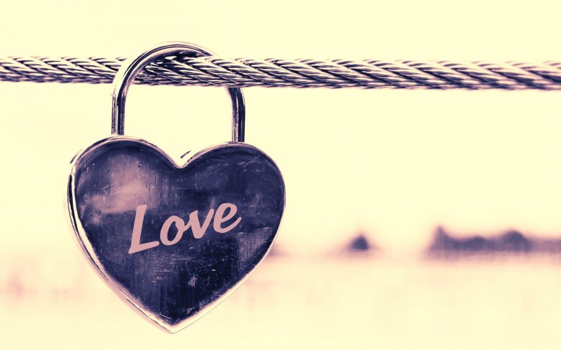 Обои любовь