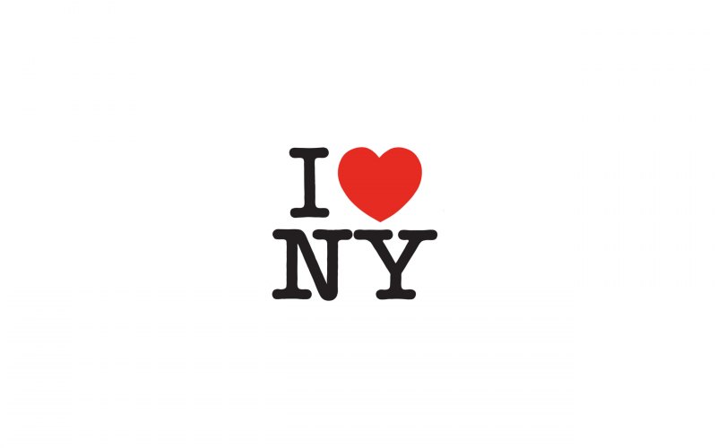 Обои на рабочий стол i Love NY