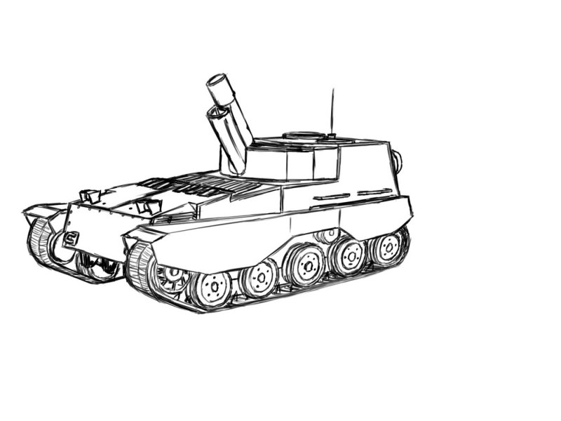 Разукрашки танков из игры World of Tanks