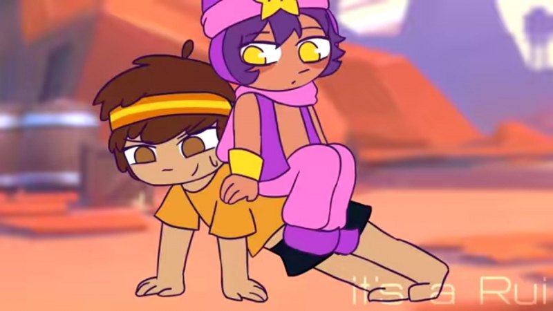 Леон БРАВЛ старс Сенди аниме