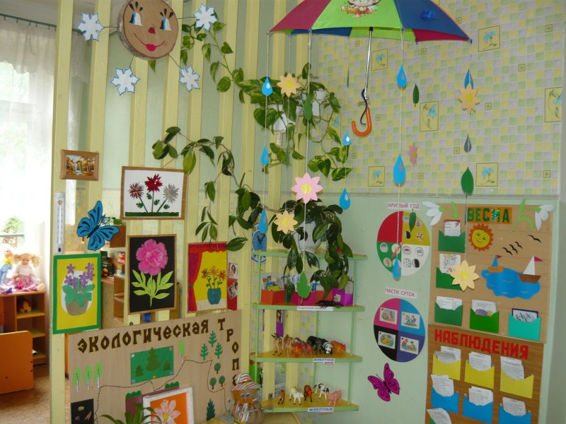 Украшение группы в детсаде