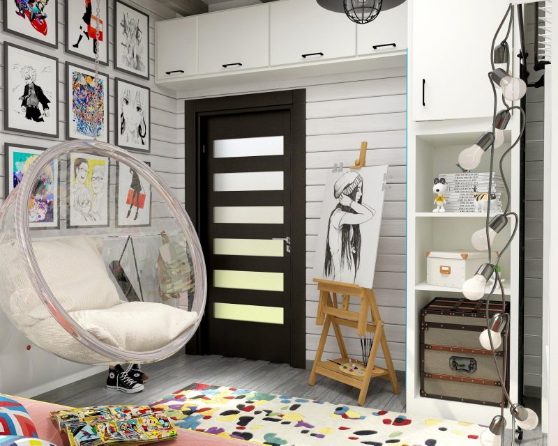 Украшение комнаты в стиле аниме