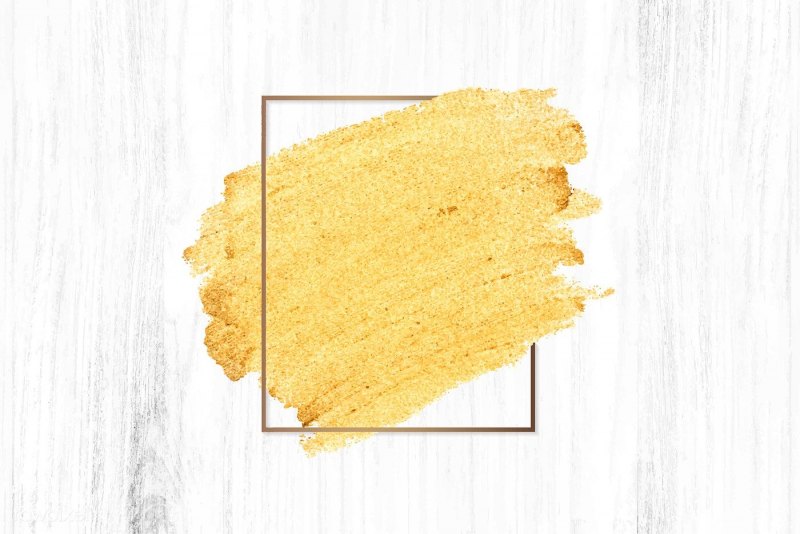 Золотой мазок