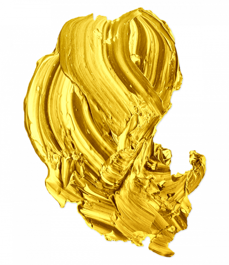 Золотой мазок