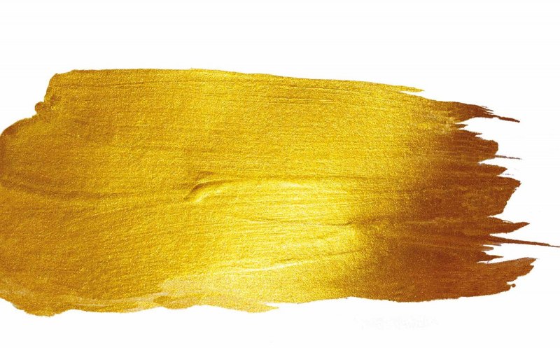 Золото мазок