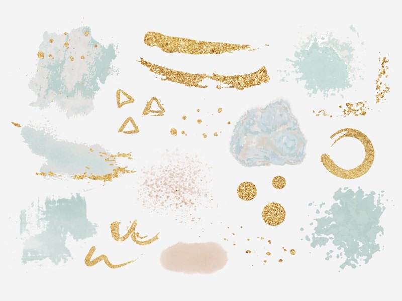 Золотая краска фактура