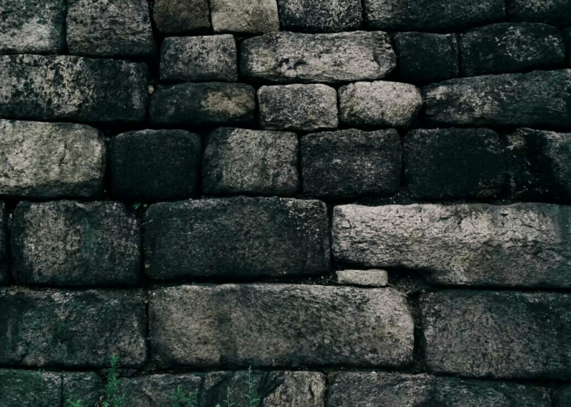 Каменная кладка замка