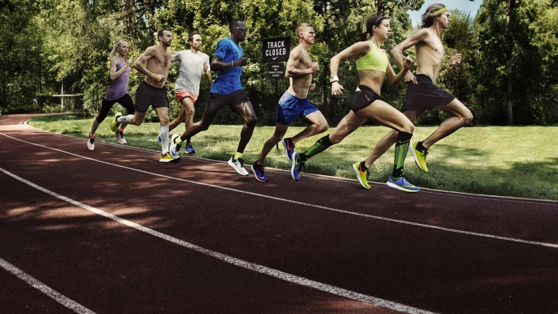 Бег реклама