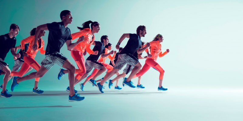 Реклама спортивной одежды