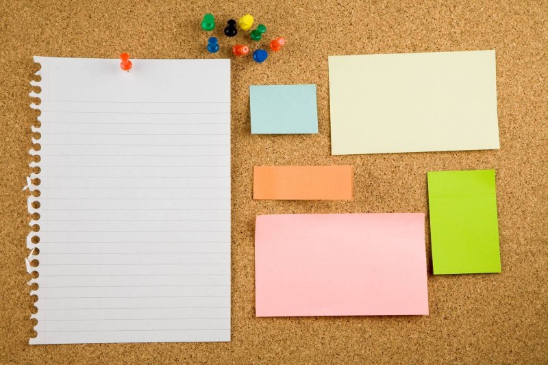 Доска для бумажных заметок