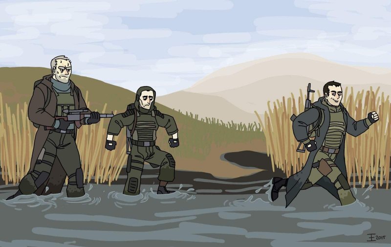 Меченый шрам и дегтярёв