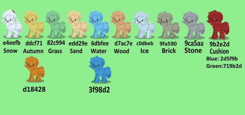 Коды кожи для пони Тауна