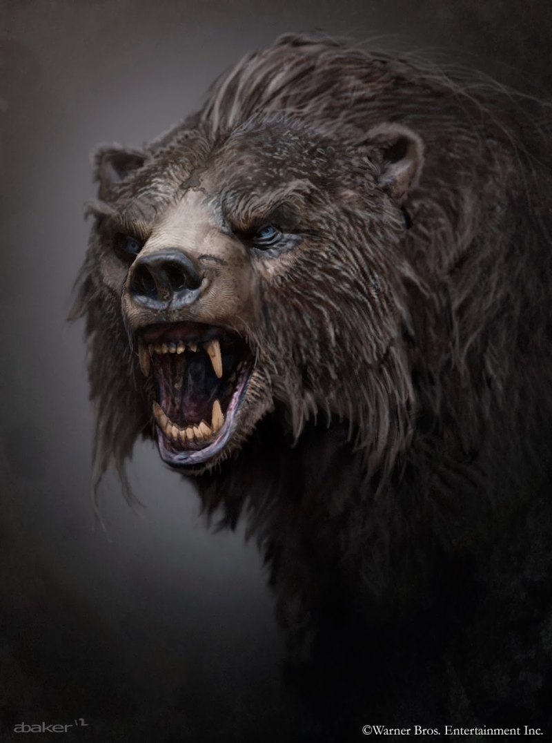 Грозный медведь Гризли