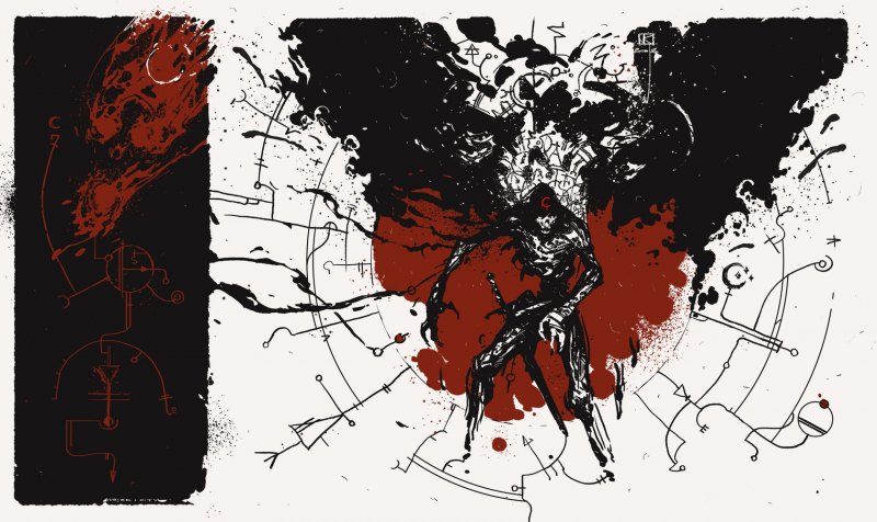 Поп арт девушка в очках