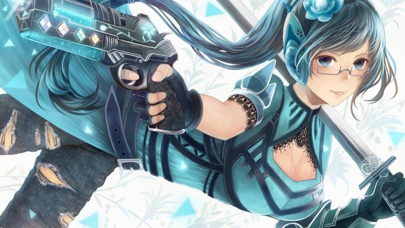 Аниме девушки крутые