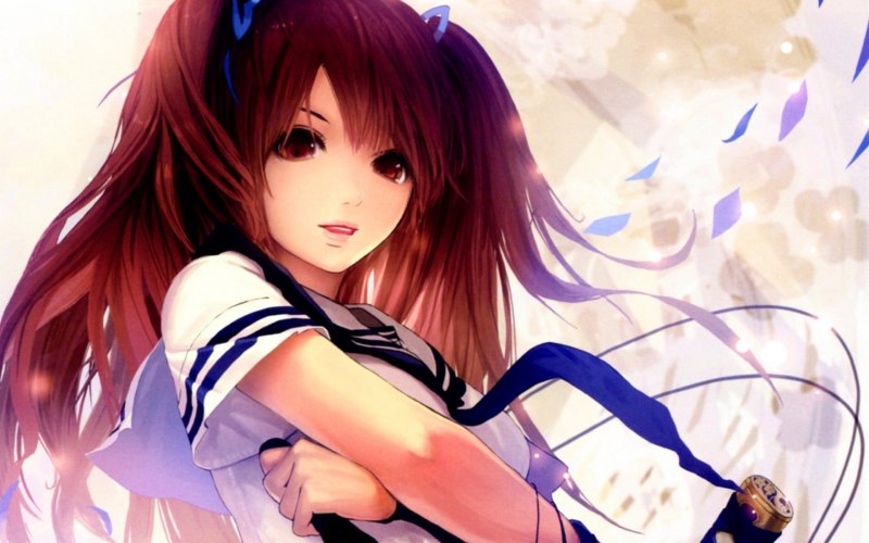 Самые красивые аниме девушки