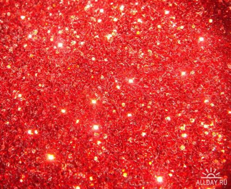Глиттер красный