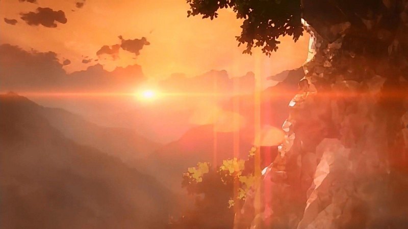 Утренний рассвет арт