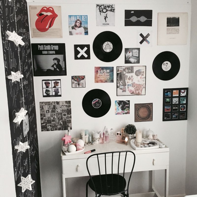 Украшение комнаты в стиле ретро