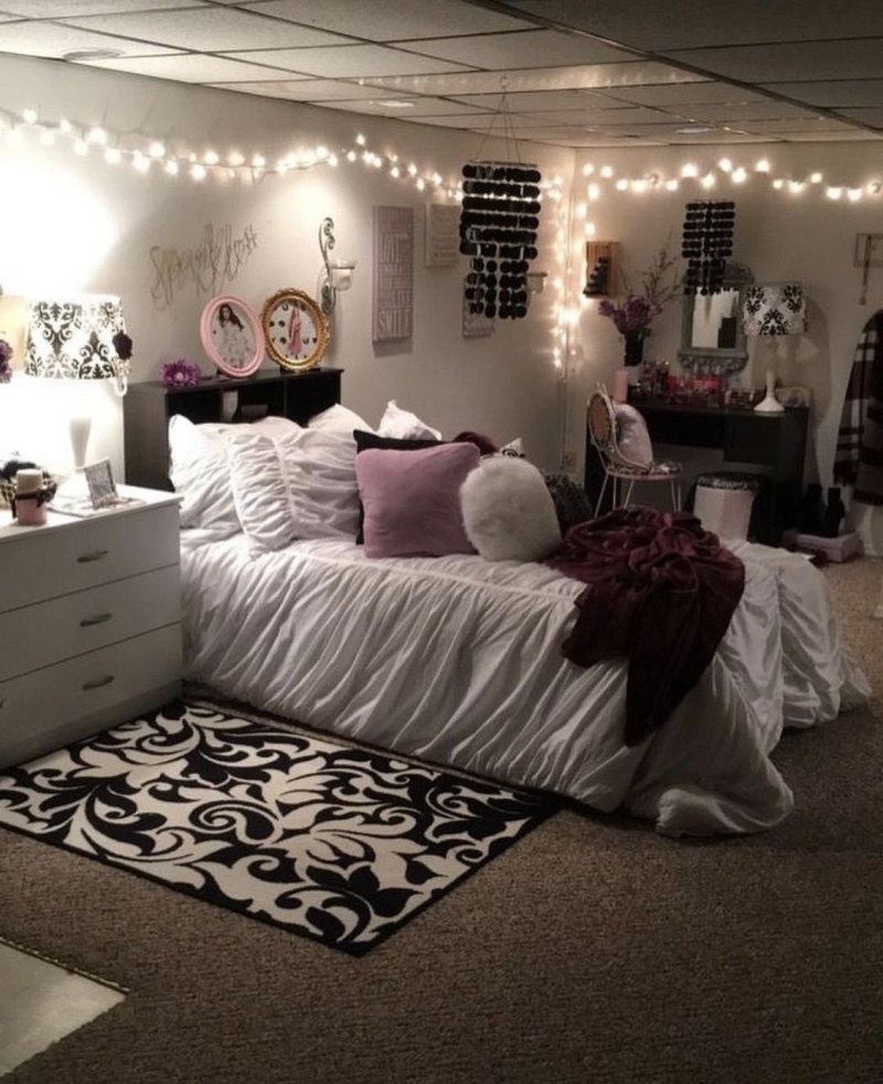 Американская комната подростка девочки