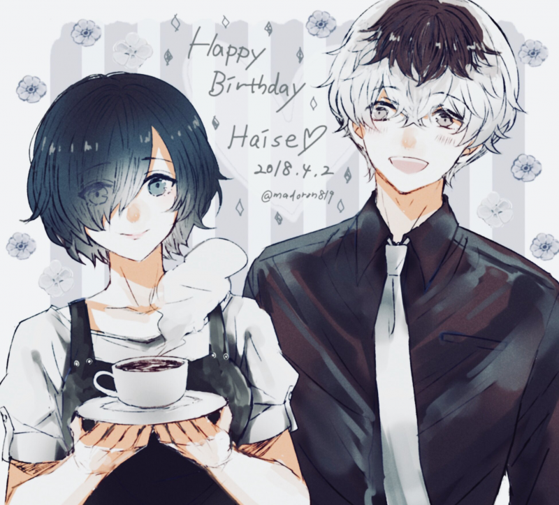 Токийский гуль Тоука и Канеки