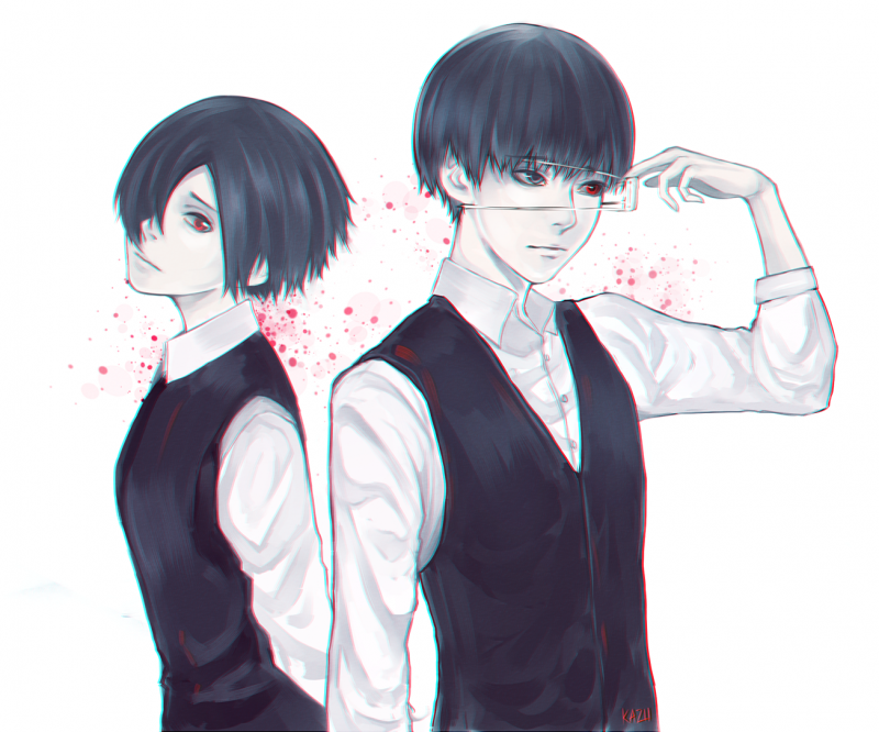 Канеки и Тоука