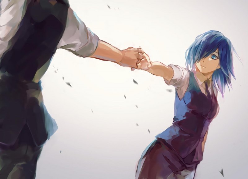 Канеки Кен и Киришима Тоука