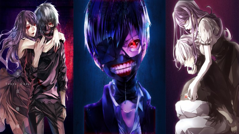 Аниме Токийский гуль тока и Канеки