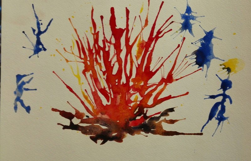 Александр Козенс кляксография