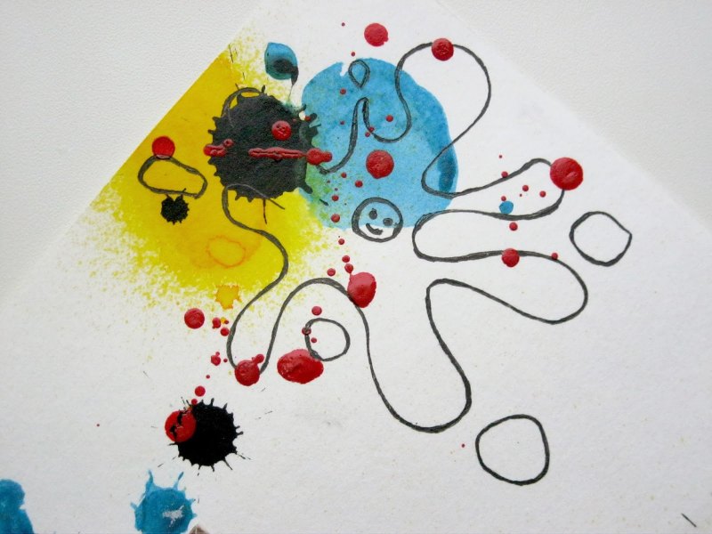 Арттерапия кляксографияя