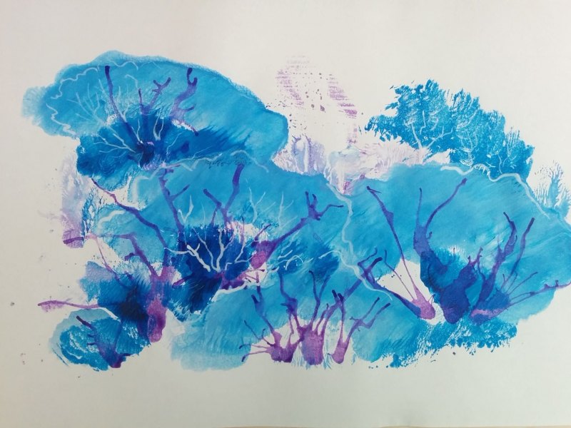 Джованни Кастильоне монотипия