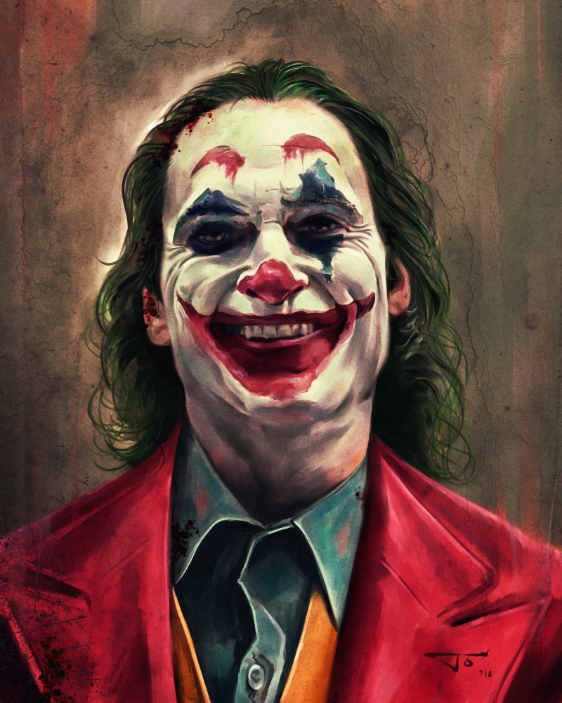 Хит Леджер Джокер улыбка