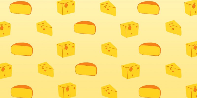 Фон из сыра