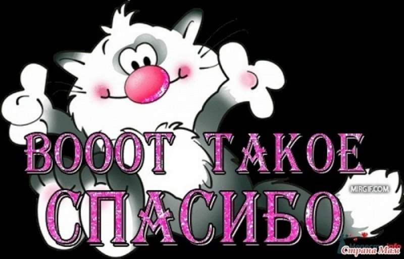 Огромное спасибо