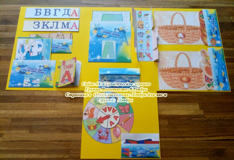 Надписи для лэпбука